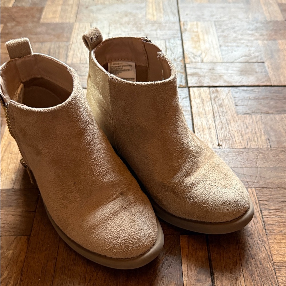 Tan Suede Ankle Boots